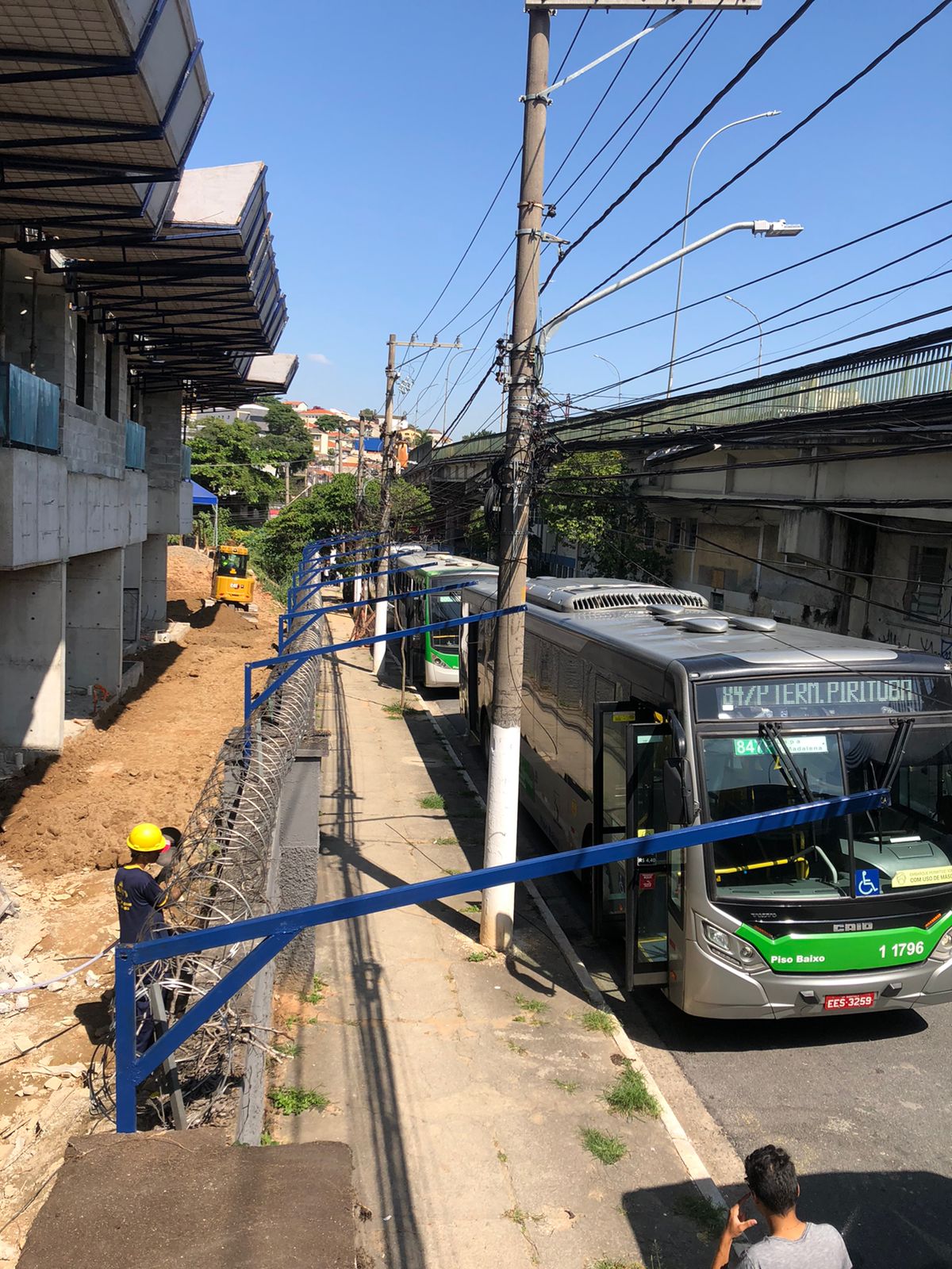 Proteção de calçada